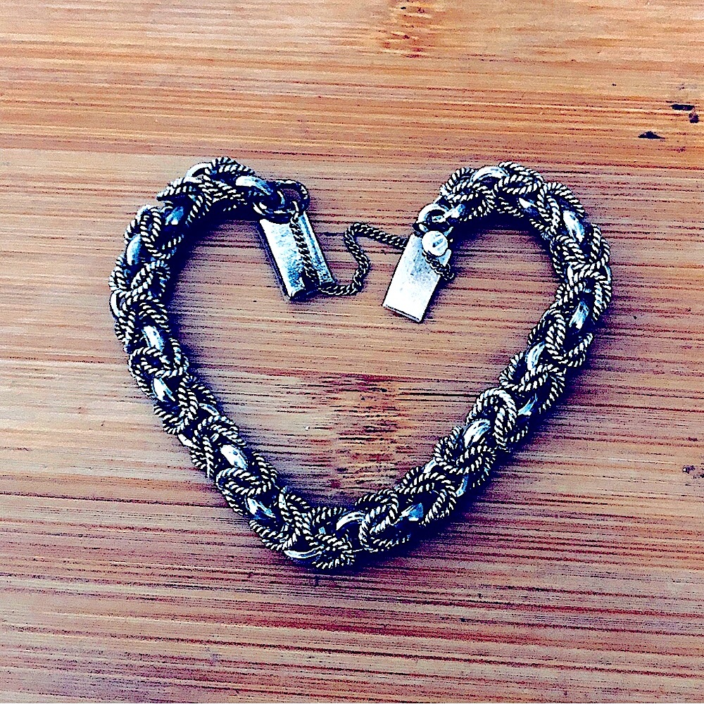 $308  Signed Hallmarked Vintage Estate Bracelet   Sterling   TM-276 925 MEXICO